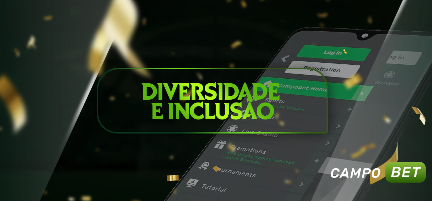 Características da diversidade e inclusão do CampoBet para os usuários brasileiros 