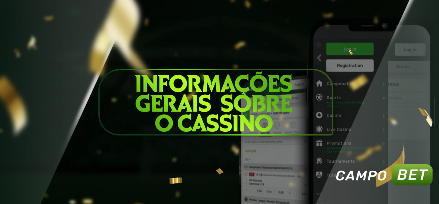 Informações gerais sobre o Campobet cassino online para usuários brasileiros 