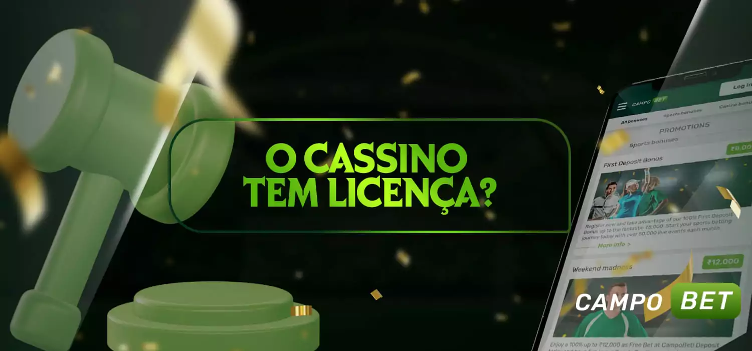Que licença tem o Campobet cassino online